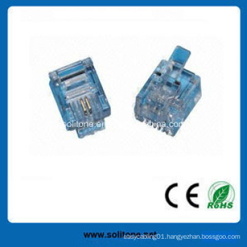 Telephone Modular Plugs for Rj11/6p2c
